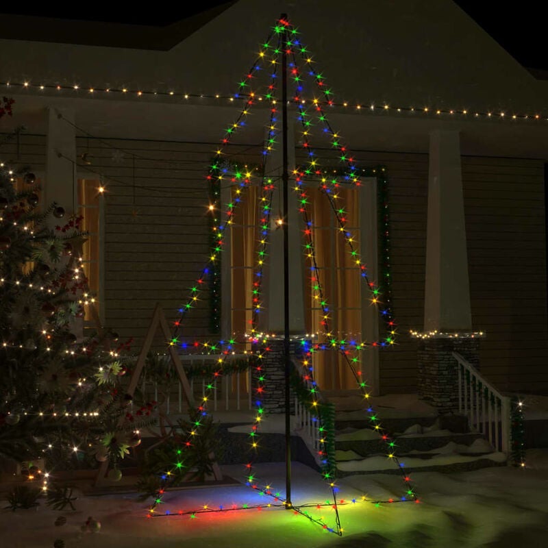 

Cono árbol de Navidad de 300 LED interior y exterior 120x220 cm