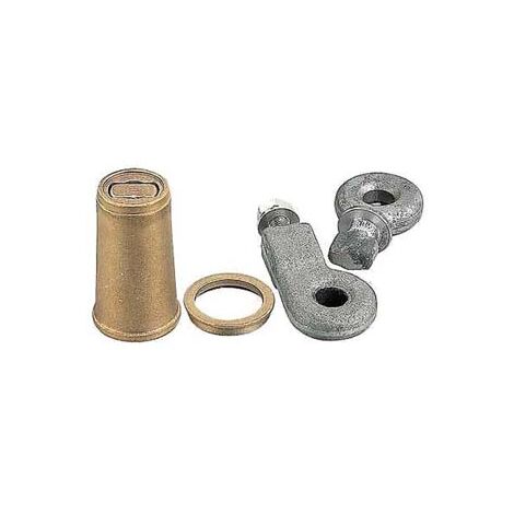 CONO IN OTTONE CON OCCHIOLI PER LUCCHETTO SERRANDA 0A160091080- - (Y0A160091080) - 1 blister YALE