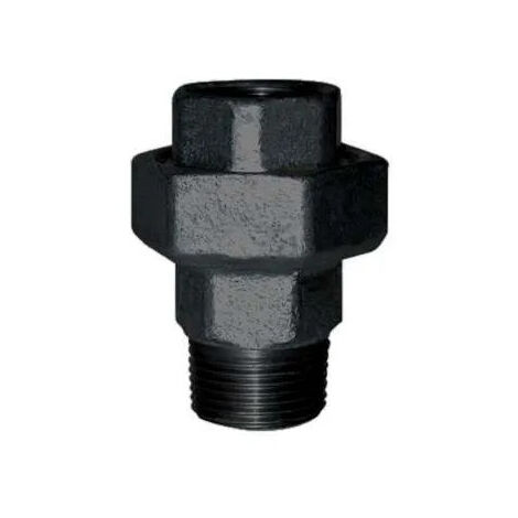Cono recto de unión, 12x17, macho hembra negro