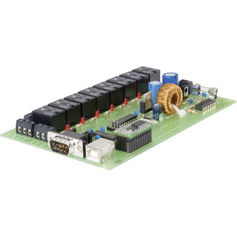 Conrad Components 197720 Relaiskarte Baustein 12 V/DC, 24 V/DC