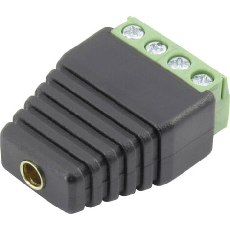 Conrad Components 93013c1126 Laborbuchse Kupplung, gerade Stift-Ø: 4 mm Schwarz 1 St.