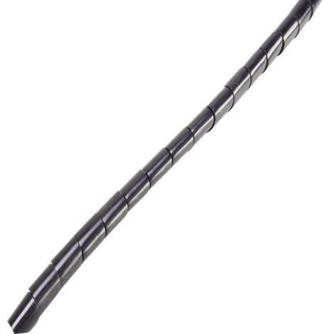 Conrad Components Guaina spiralata 2 fino a 25 mm Grigio 5 m
