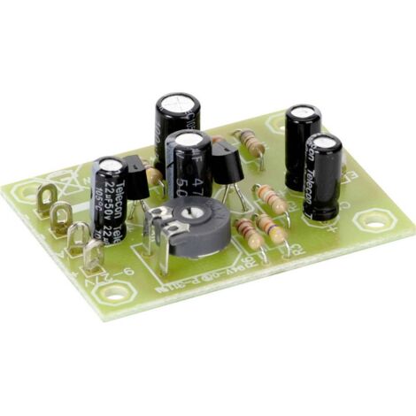 Conrad Components Pre-amplificatore KIT da costruire 9 V/DC, 12 V/DC, 24 V/DC