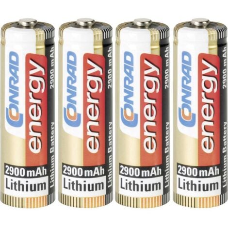 Conrad energy Extreme Power FR6 Pile LR6 (AA) lithium 2900 mAh 1.5 V 4 pc(s)