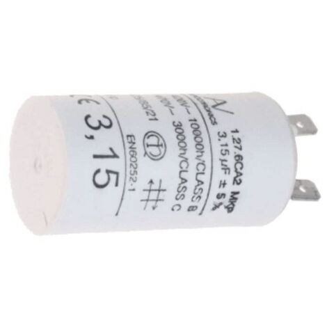 CONSENSATEUR 3.15 MF 450 V POUR HOTTE WHIRLPOOL - 482000004238
