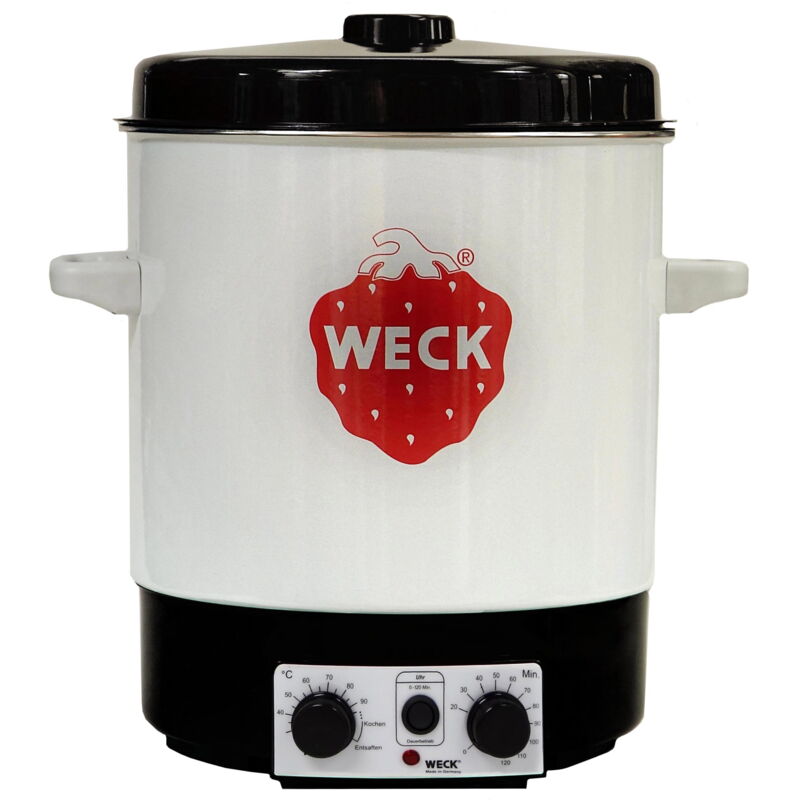Weck - Conservadora wat 15 (recipiente para conservas esmaltado, con termostato, con temporizador, 29 litros) 6830