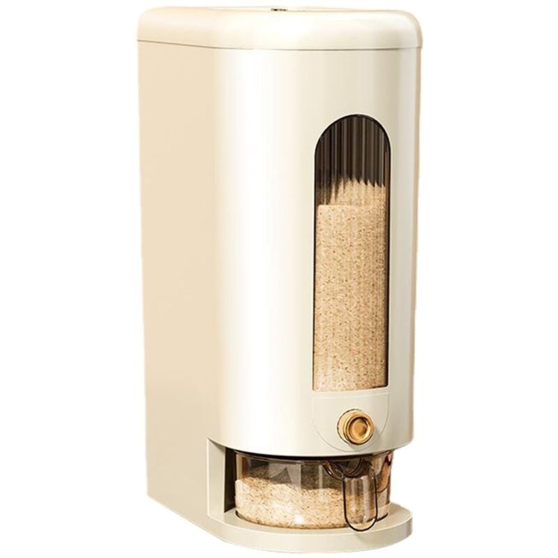 Conservation Riz hermétiques avec Couvercle, Grand Distributeur Riz, Rangement hermétique(10 kg)