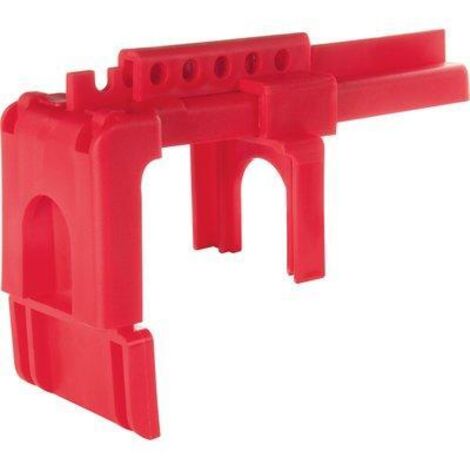 Thirard – Consignation de vanne 1/4 de tour en polypropylène non conducteur – Résistante aux températures extrêmes et produits chimiques – Verrouillage par cadenas