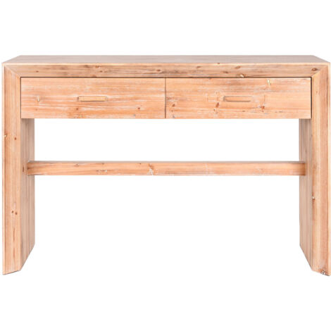 Consola Abeto Mdf 120X40X80 Natural