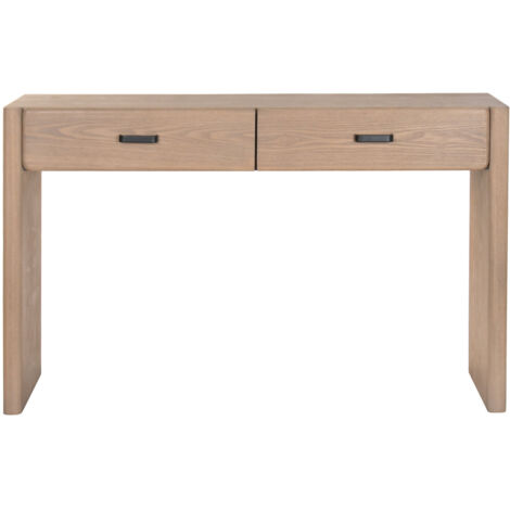 Consola Abeto Metal 131X37X81 Marron