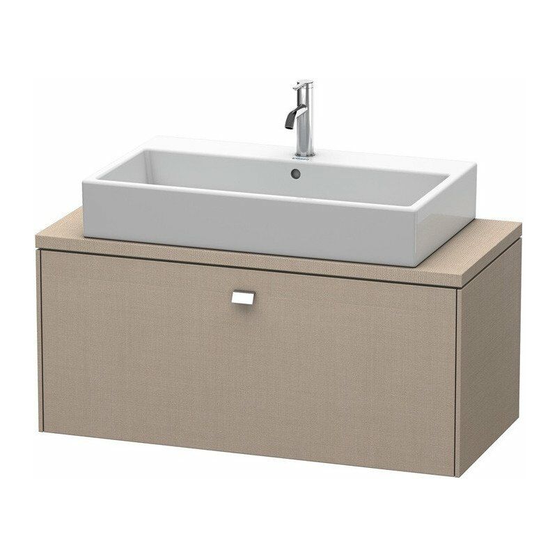 

Consola baja BRIOSO con tirador cromado 442x1020x480mm lino