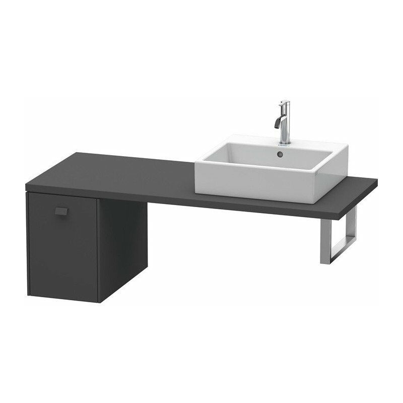 

Duravit - Consola baja BRIOSO 442x320x550mm grafito mate