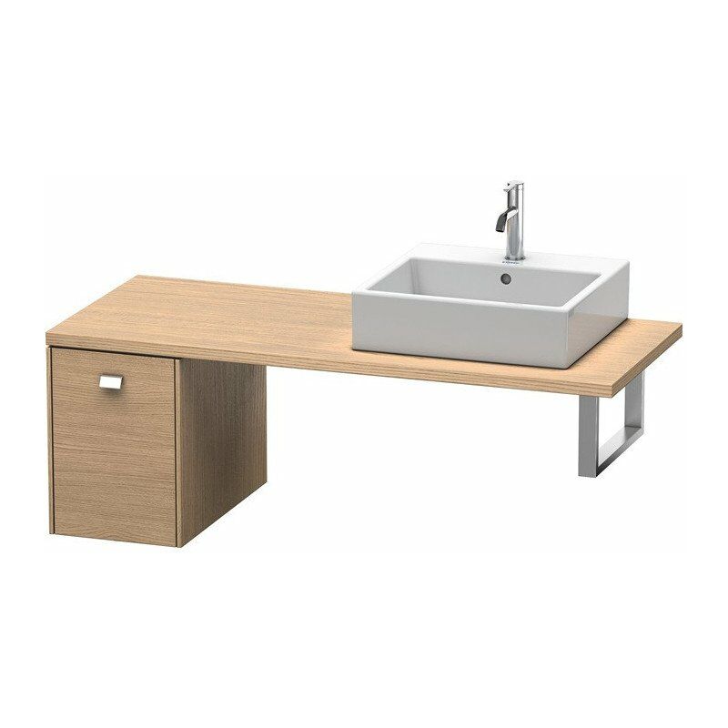 

Duravit - Consola baja BRIOSO con tirador cromado 442x320x550mm roble eu
