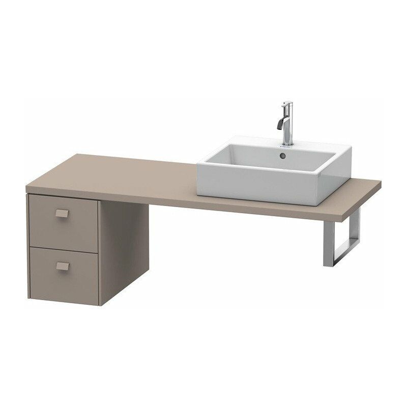 

Duravit - Consola baja BRIOSO 442x320x550mm basalto mate