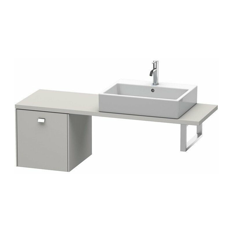 

Duravit - Consola baja BRIOSO con tirador cromado 442x420x480mm hormigón