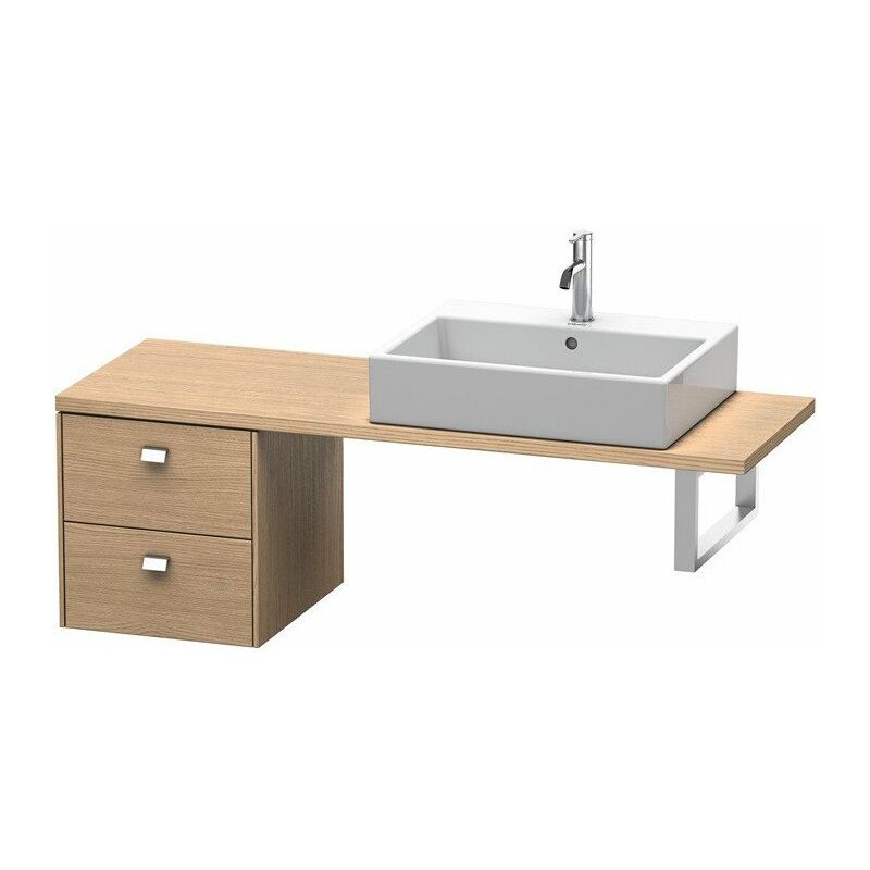

Duravit - BRIOSO Armario bajo Griffe cromado 442x420x480mm en roble