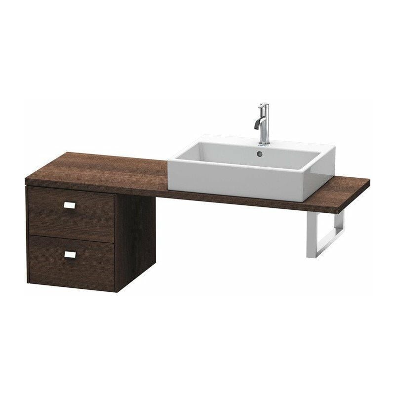 

Duravit - BRIOSO Armario base cromo garra 442x420x480mm marrón oscuro