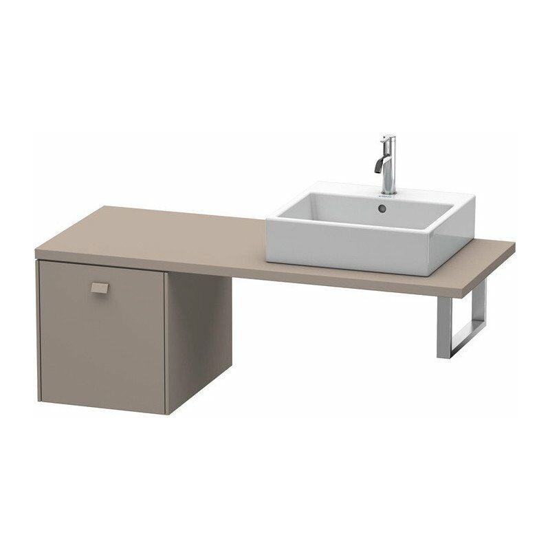 

Duravit - Consola baja BRIOSO 442x420x550mm basalto mate