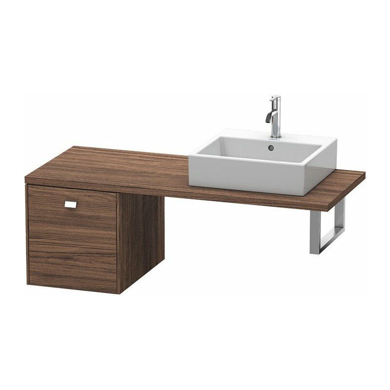 

Duravit - Consola baja BRIOSO con tirador cromado 442x420x550mm nogal oscuro