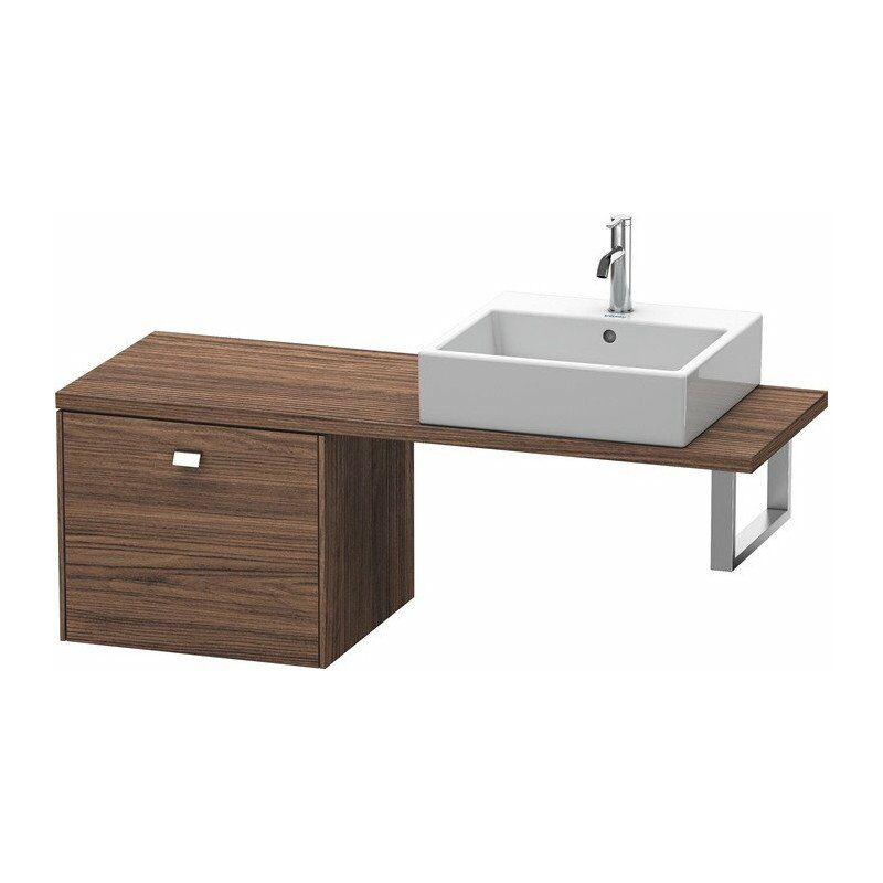 

Duravit - Consola baja BRIOSO con tirador cromado 442x520x480mm nogal oscuro