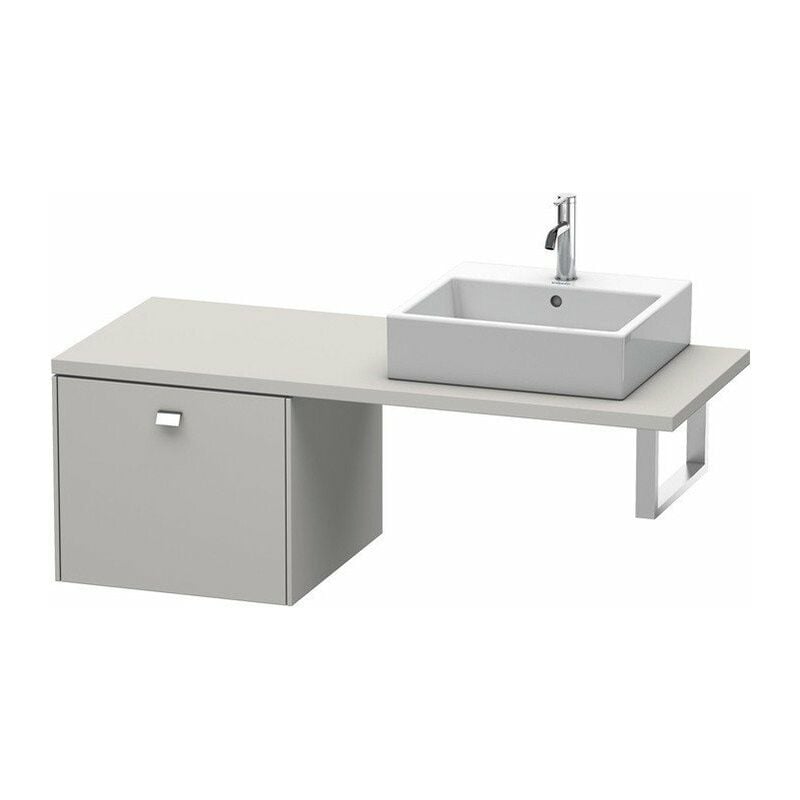 

Duravit - Consola baja BRIOSO con tirador cromado 442x520x550mm hormigón