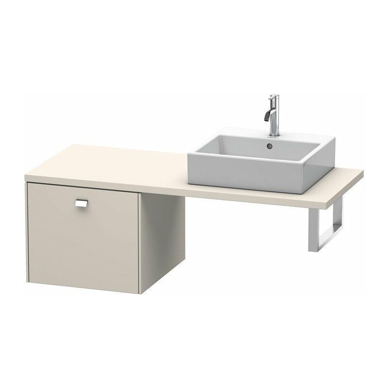 

Duravit - Consola baja BRIOSO con tirador cromado 442x520x550mm taupe