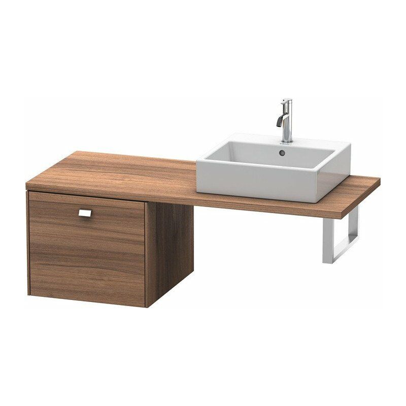 

Duravit - Consola baja BRIOSO con tirador cromado 442x520x550mm nogal natural