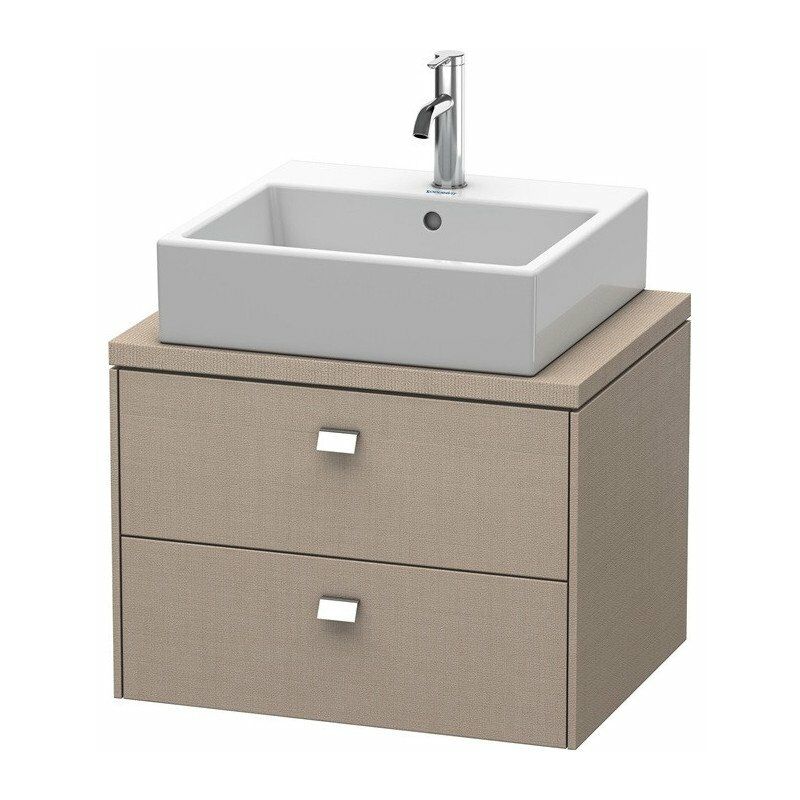 

Duravit - Consola baja BRIOSO tirador cromado 442x620x480mm lino