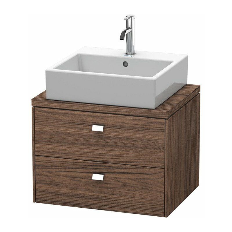 

Duravit - Armario consola bajo BRIOSO cromado 442x620x480mm nogal oscuro