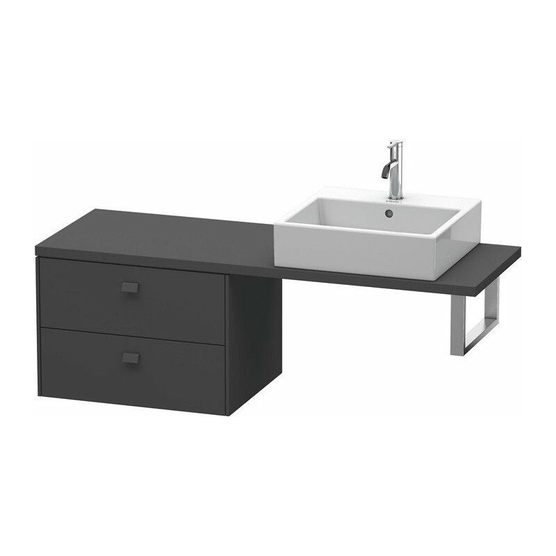 

Duravit - Consola baja BRIOSO 442x620x480mm grafito mate