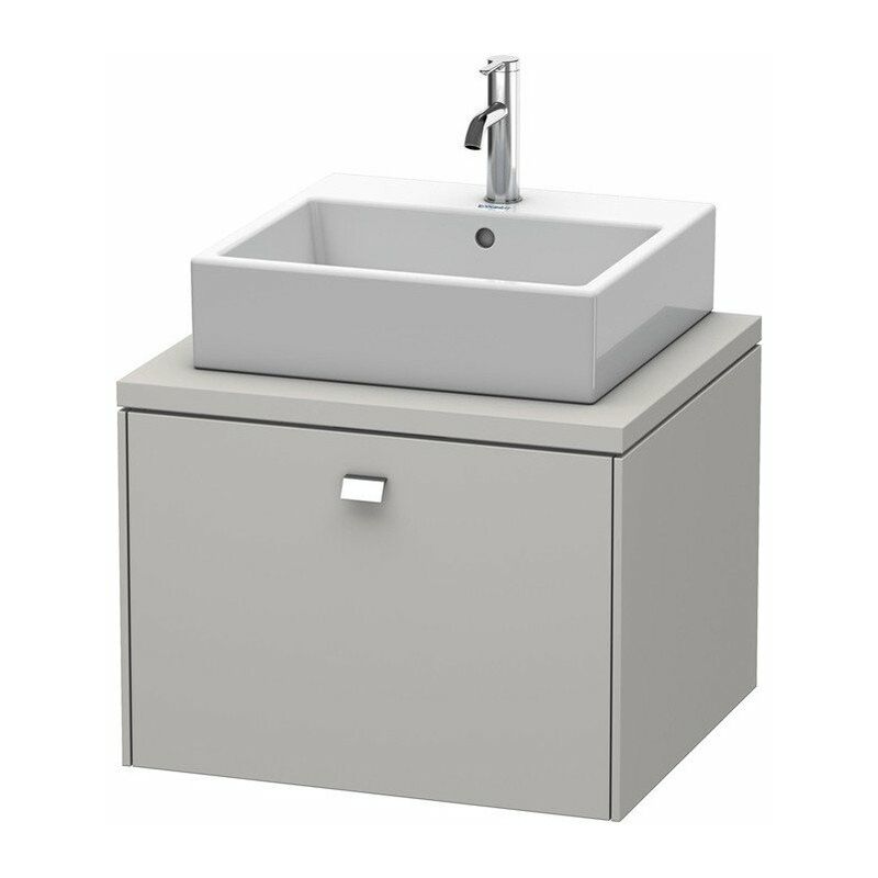

Consola baja BRIOSO con tirador cromado 442x620x550mm hormigón