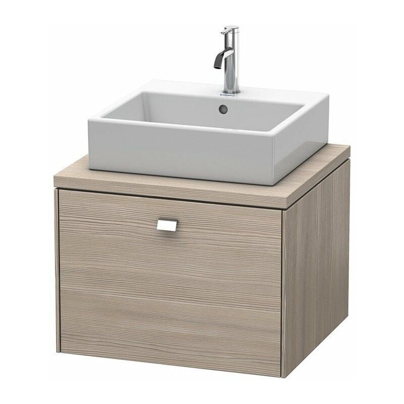 

Duravit - Consola baja BRIOSO con tirador cromado 442x620x550mm pino plateado