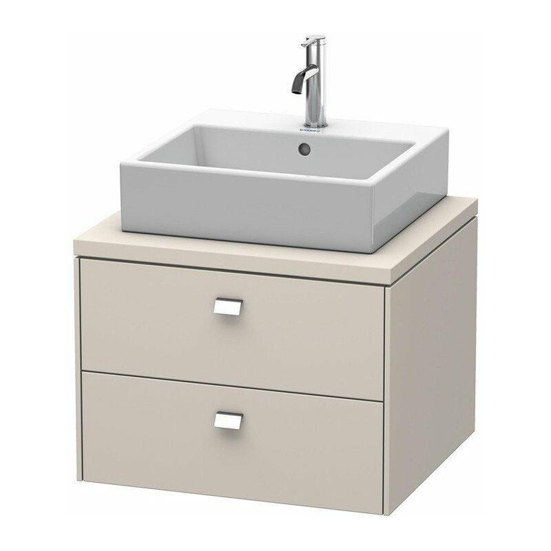 

Duravit - Consola baja BRIOSO con tirador cromado 442x620x550mm taupe