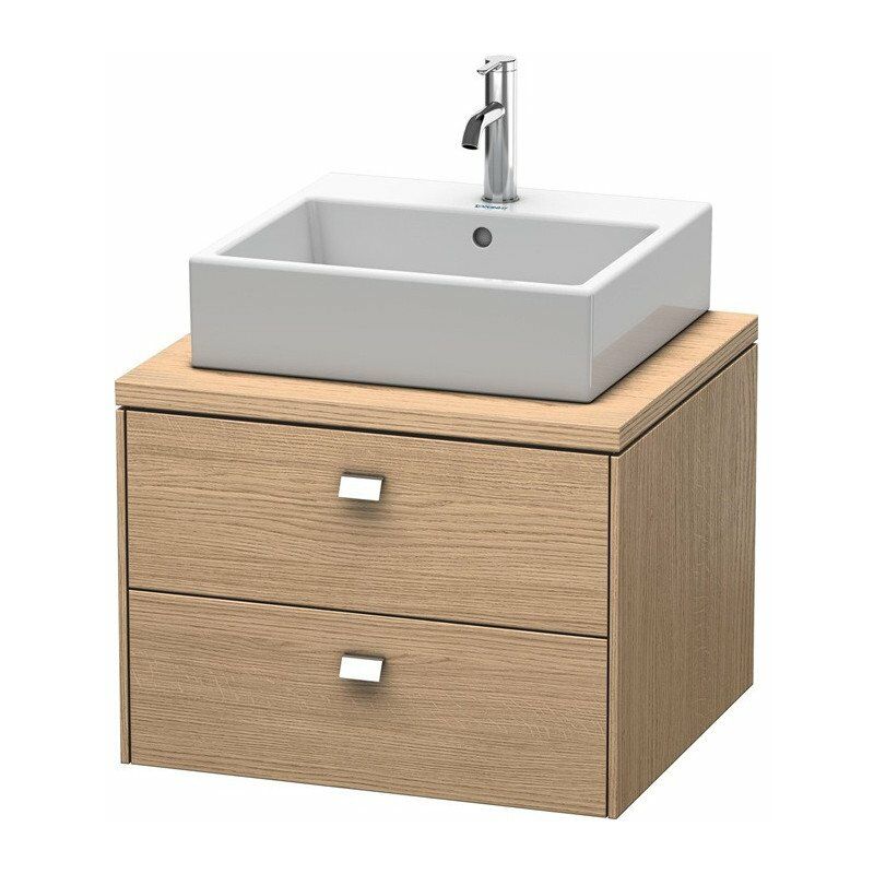 

Duravit - Consola baja BRIOSO Cromo Griffe 442x620x550mm en roble