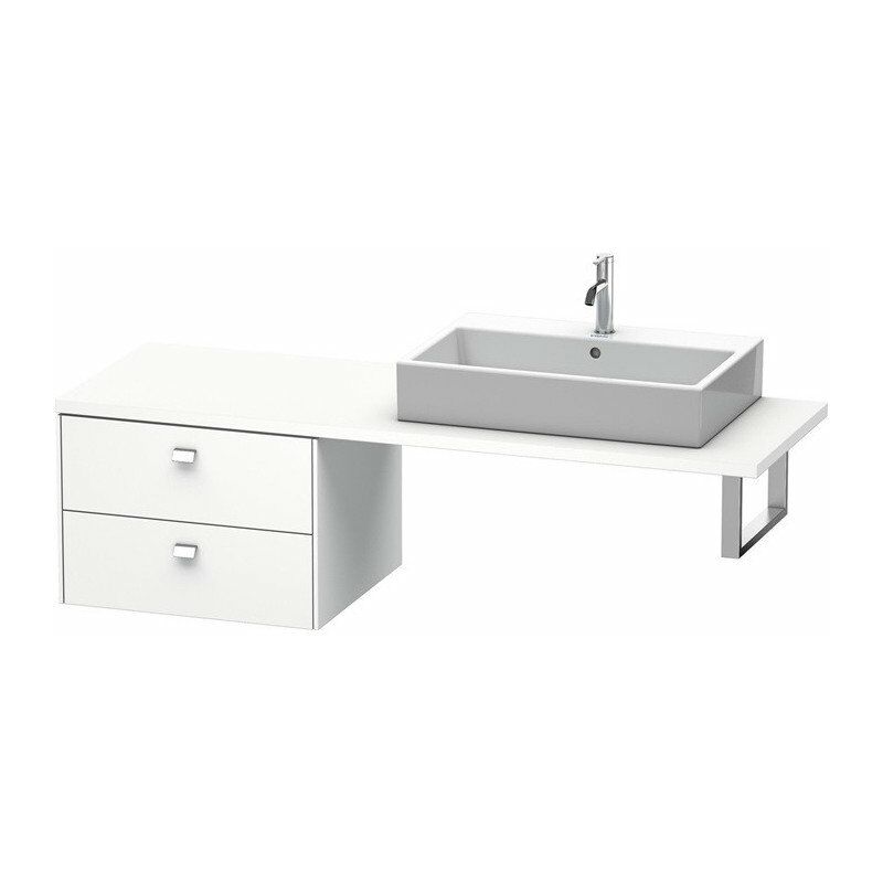 

Duravit - Consola baja BRIOSO con tirador cromado 442x620x550mm blanco mate