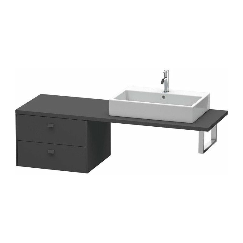 

Duravit - Consola baja BRIOSO 442x620x550mm grafito mate