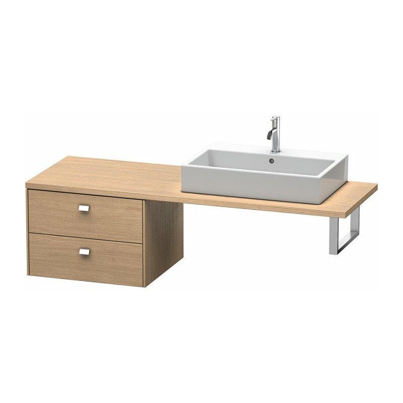 

Duravit - Consola baja BRIOSO Cromo Griffe 442x620x550mm en roble