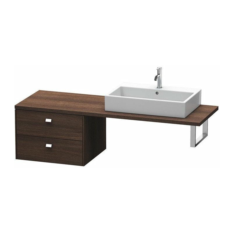 

Duravit - Consola baja BRIOSO Pinza cromada 442x620x550mm marrón oscuro