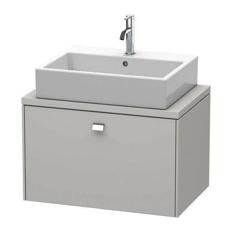 

Duravit - Consola baja BRIOSO con tirador cromado 442x720x480mm hormigón