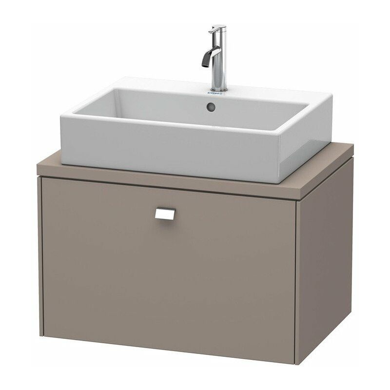 

Duravit - Consola baja BRIOSO con tirador cromado 442x720x480mm basalto mate