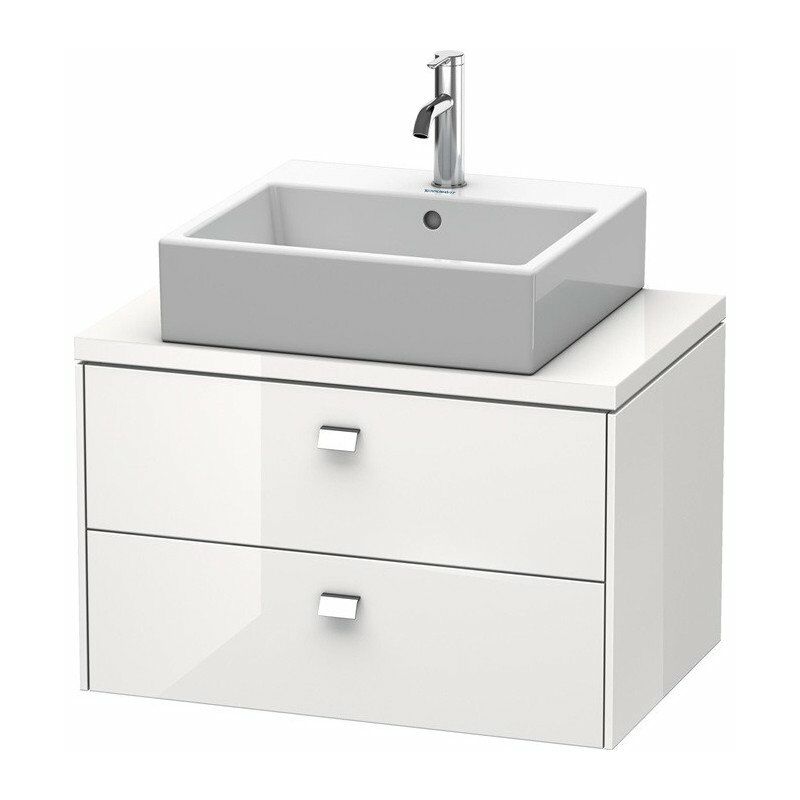 

Duravit - Consola baja BRIOSO Cromado 442x720x480mm blanco brillo