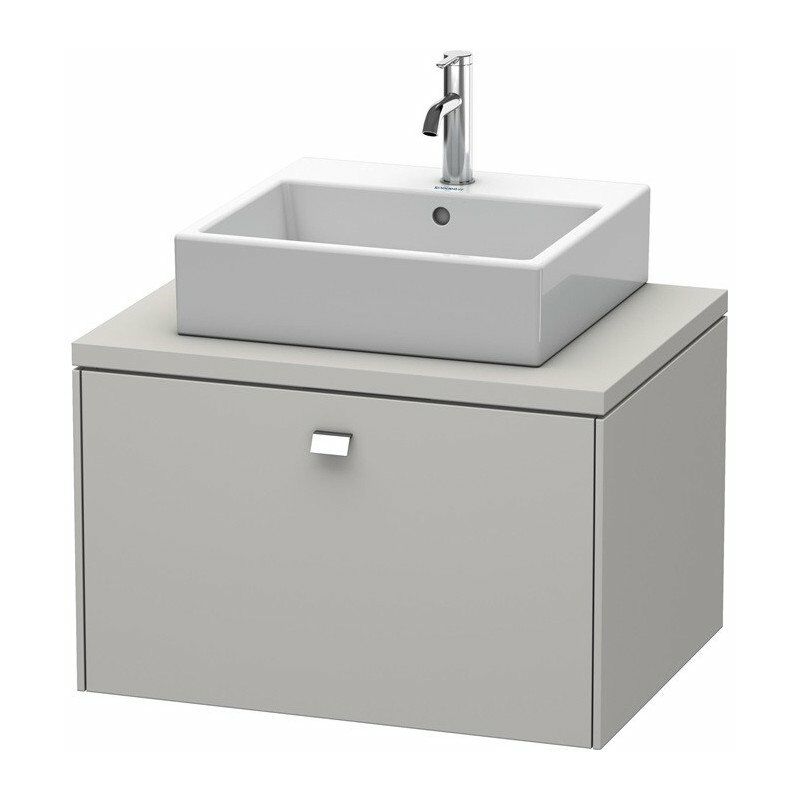 

Duravit - Consola baja BRIOSO con tirador cromado 442x720x550mm hormigón