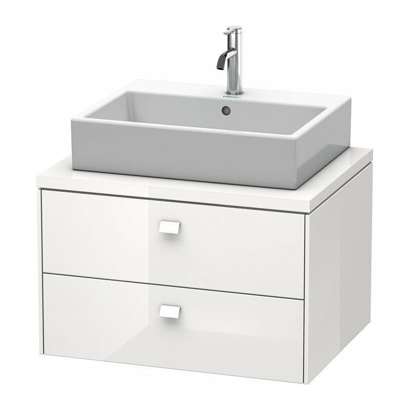 

Duravit - Armario consola bajo BRIOSO cromado 442x720x550mm nogal oscuro