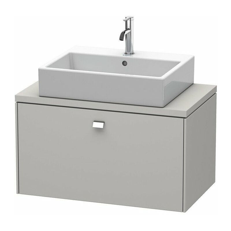 

Consola baja BRIOSO con tirador cromado 442x820x480mm hormigón