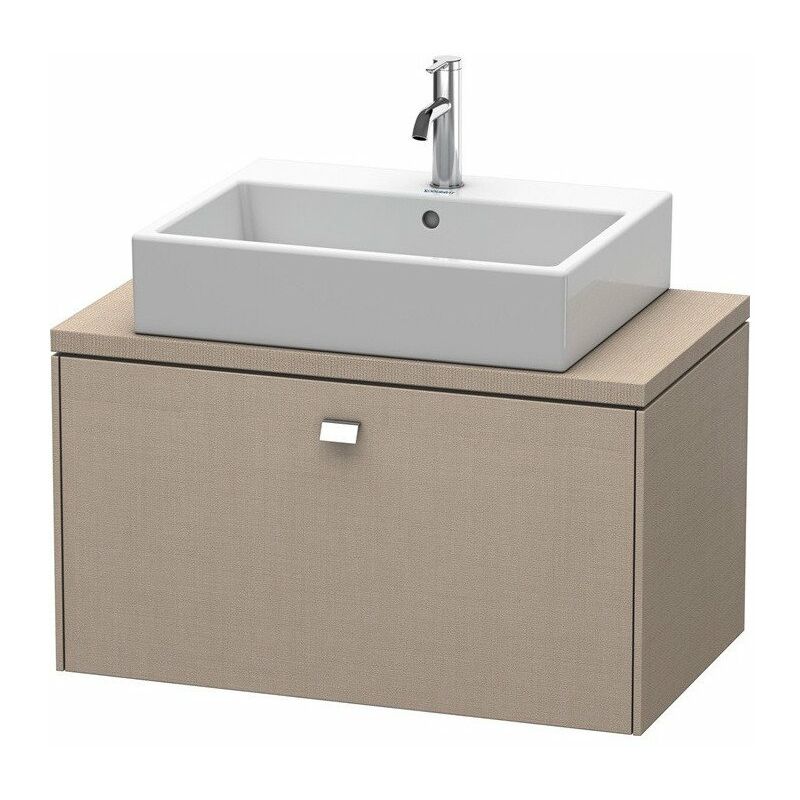 

Duravit - Consola baja BRIOSO tirador cromado 442x820x480mm lino