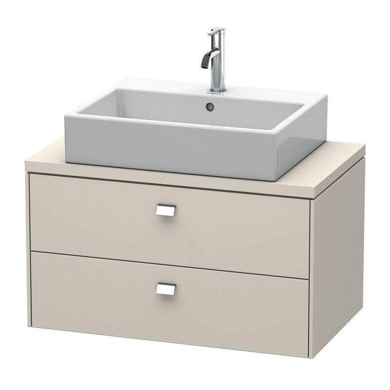

Duravit - Consola baja BRIOSO con tirador cromado 442x820x480mm taupe