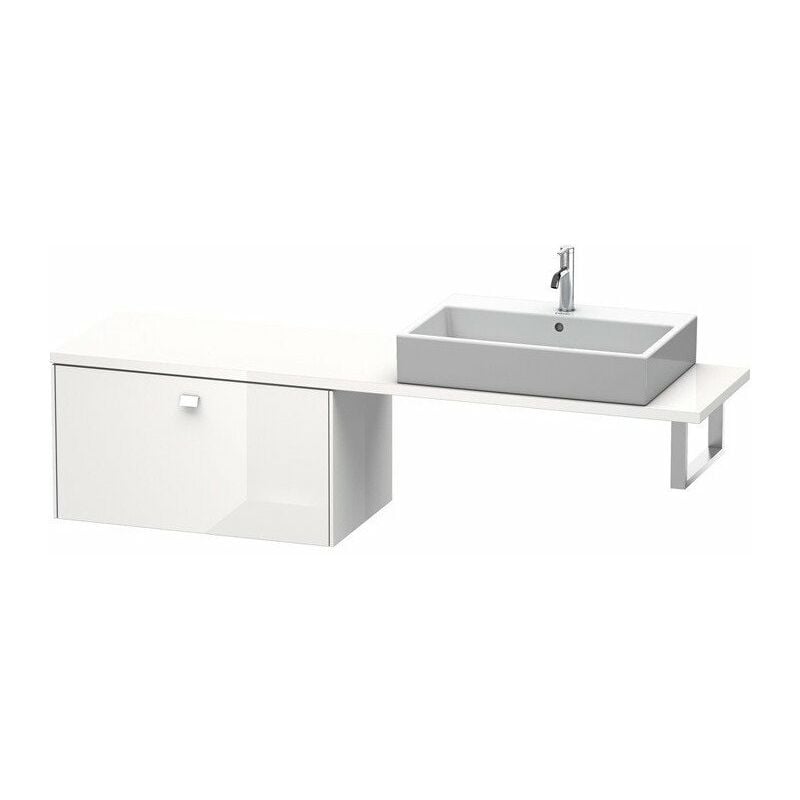 

Duravit - Consola baja BRIOSO con tirador cromado 442x820x480mm blanco mate