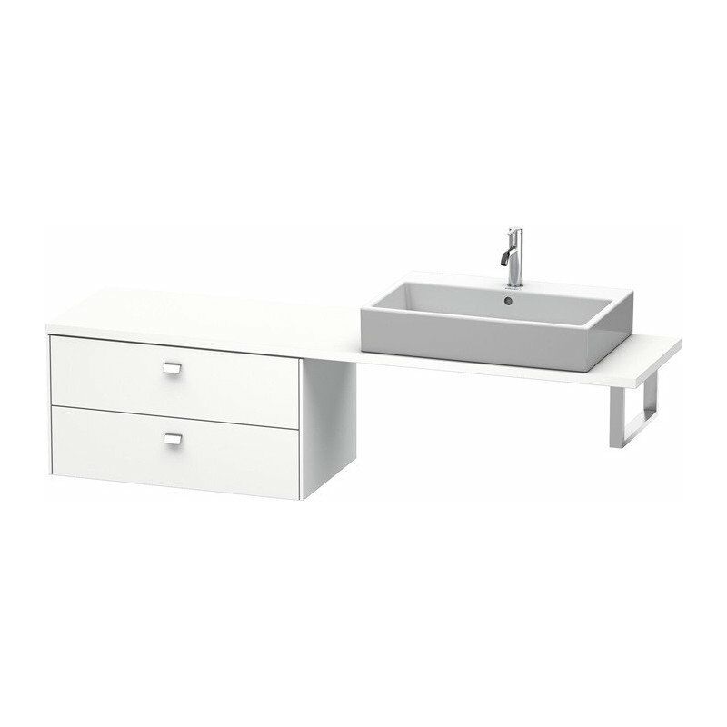 

Duravit - Consola baja BRIOSO con tirador cromado 442x820x480mm blanco mate