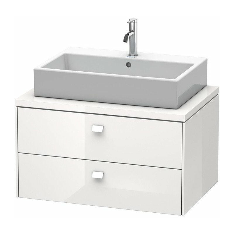 

Duravit - Consola baja BRIOSO con tirador cromado 442x820x550mm grafito mate