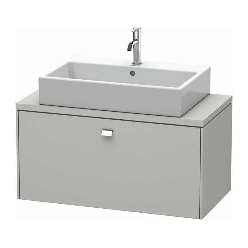 

Consola baja BRIOSO con tirador cromado 442x920x480mm hormigón